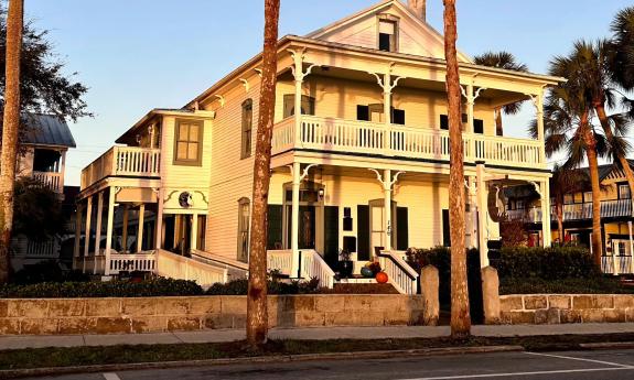 The Bayfront Wescott House in the morning light