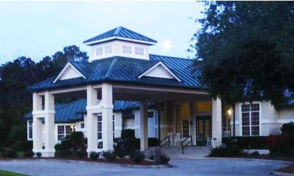 The clubhouse at Cimarrone Golf Club north of St. Augustine.